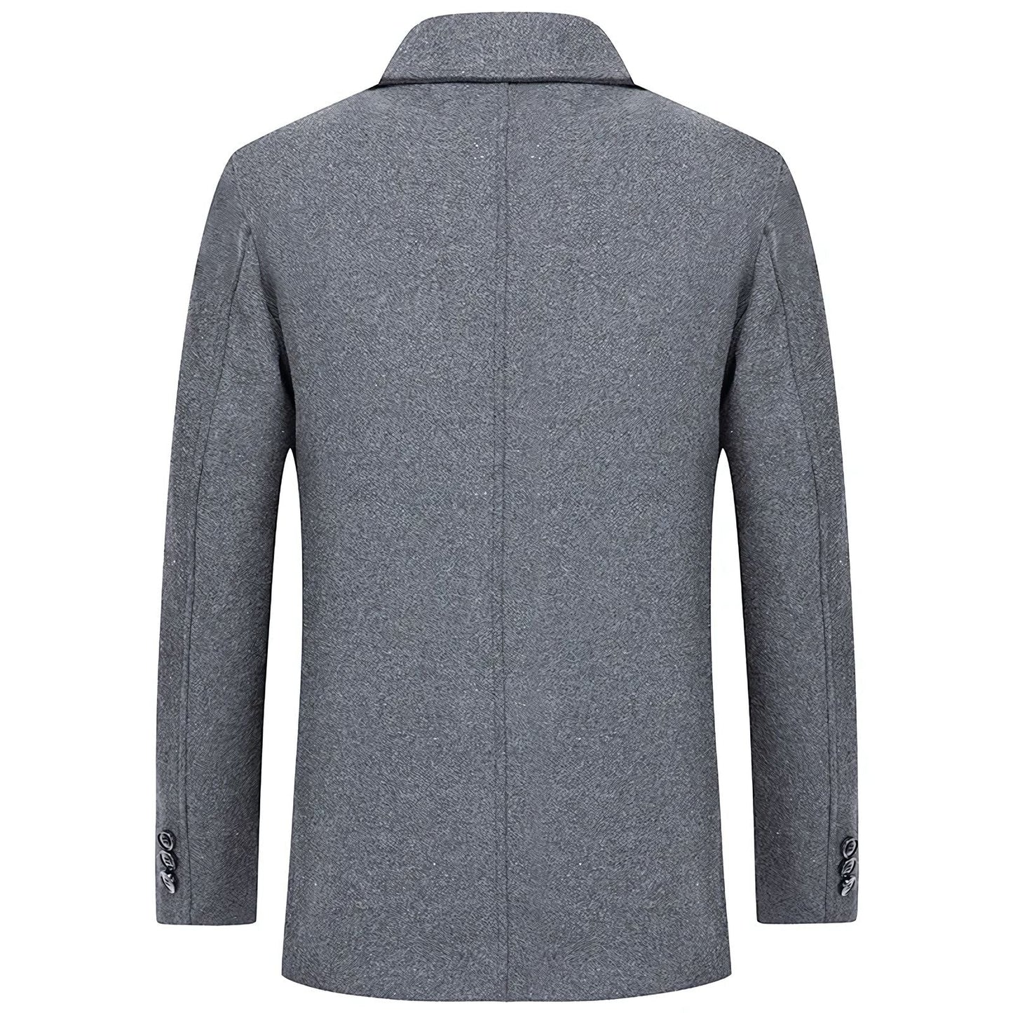 Brannik Denmark Short Wool Overcoat