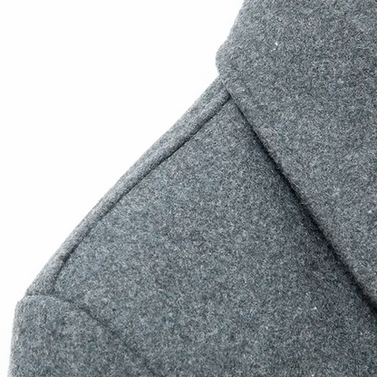 Brannik Denmark Short Wool Overcoat