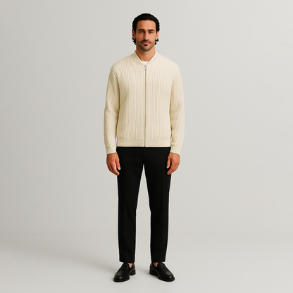Brannik Classic Sweater with Zipper