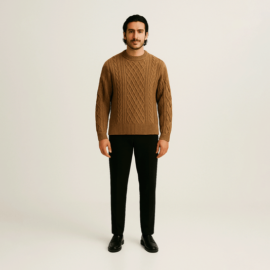 Brannik Noir Wool Sweater